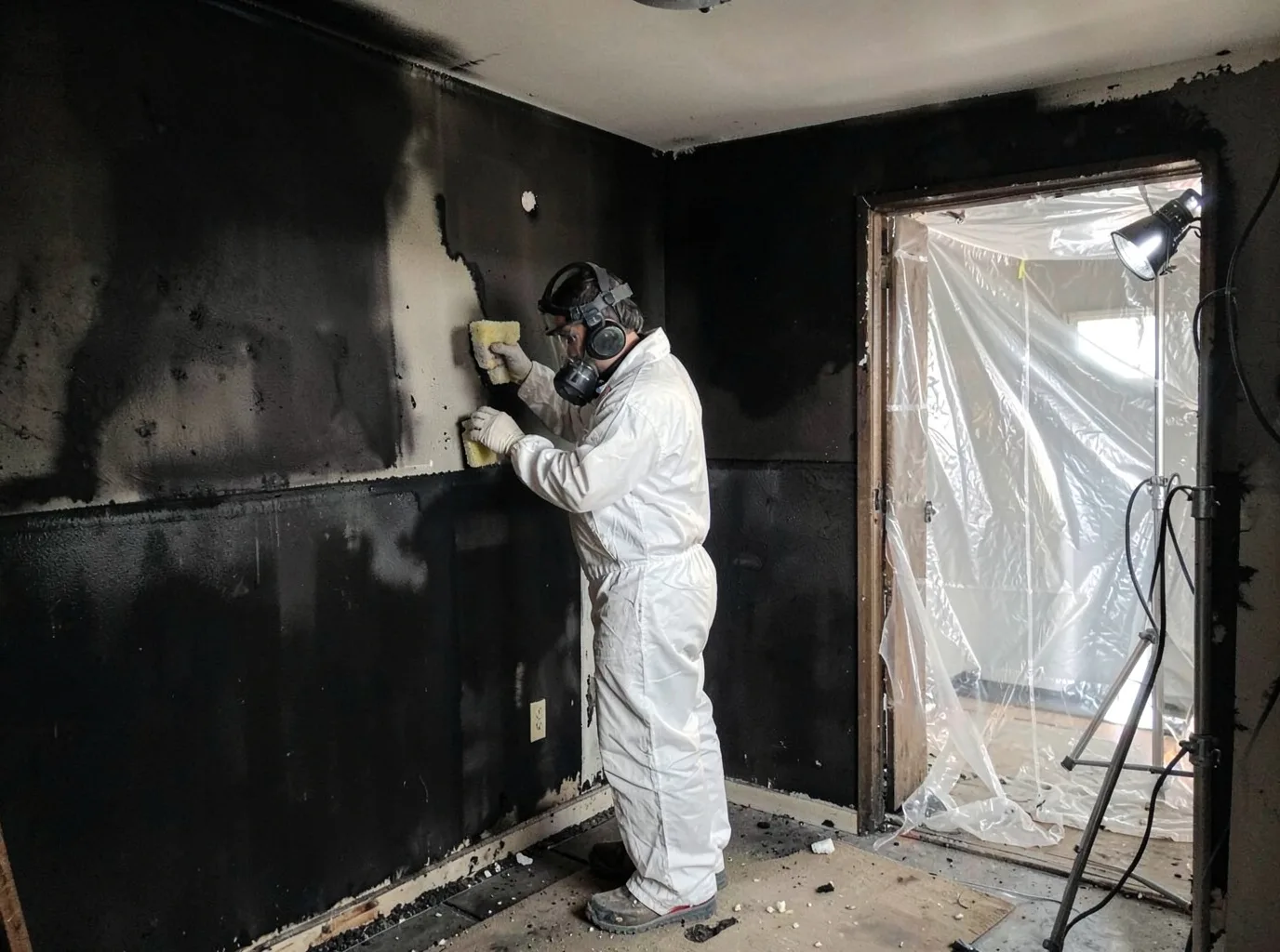 Fire Damage Restoration company in Marietta, IL